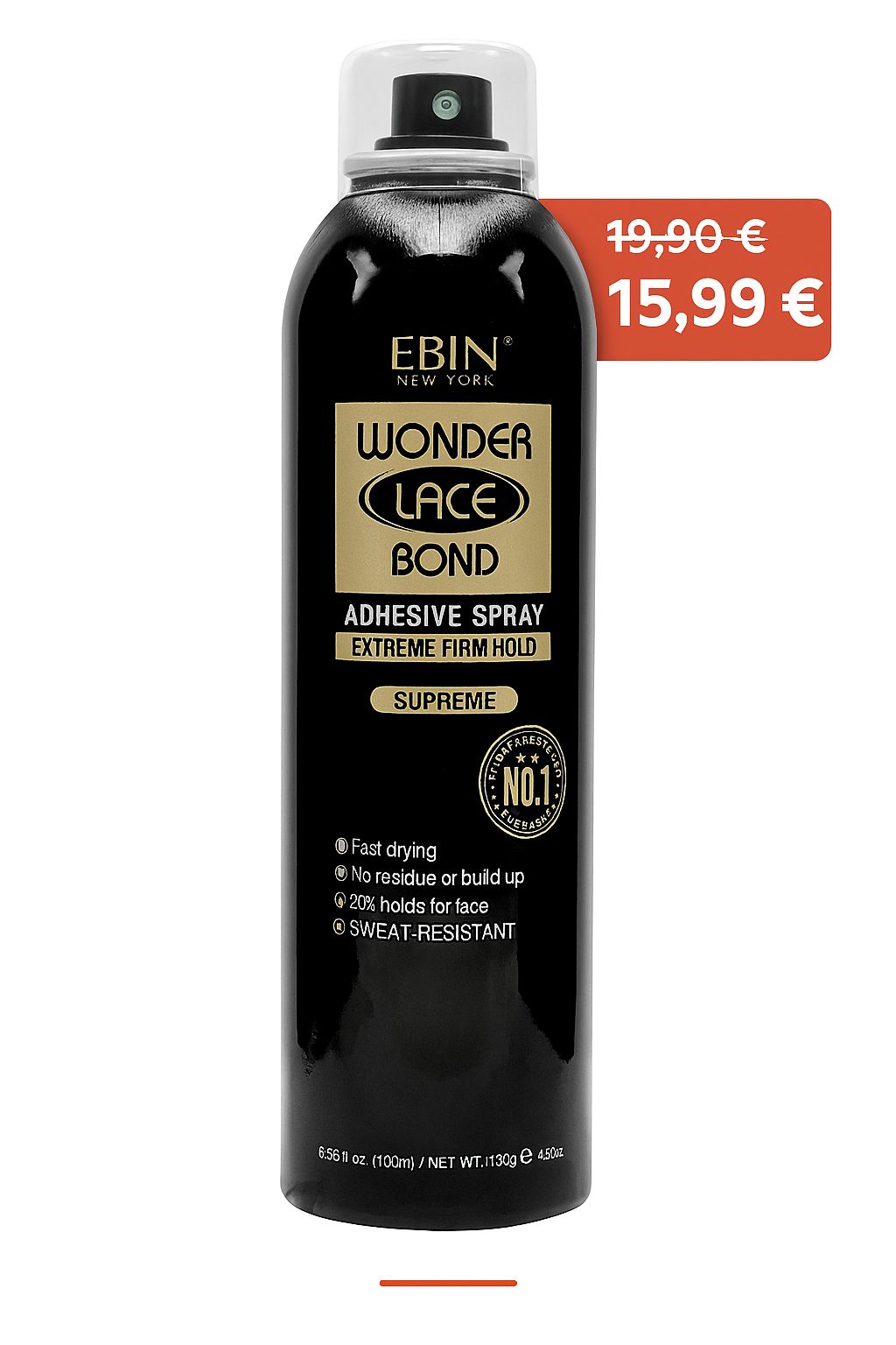 Spray adhésif - Ebin Wonder Lace Bond Extrem Hold (420ml)