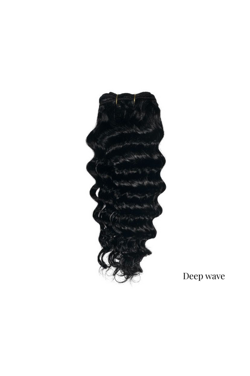 TEXTURED VIRGIN HAIR WEAVE